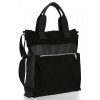 GEANȚĂ DIN PIELE shopper bag Roberto Ricci negru 012